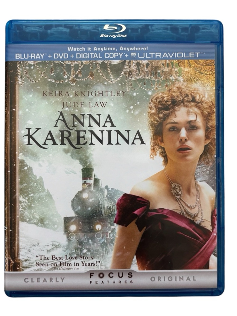Anna Karenina Blu-ray DVD combo